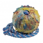 Vollgummiball mit Schnur 6 cm voll