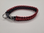 Paracord Halsband 45 cm reflektierend