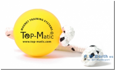 Top-Matic FunBall mit Schnur Mini-soft gelb