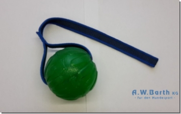 Chew Ball mit Schnur 8,5 cm groß