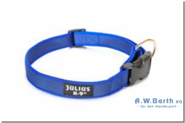 Color & Gray Halsband 27-42 cm 20 mm blau