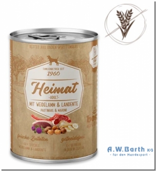 Heimat Adult Weidelamm & Landente 400 g