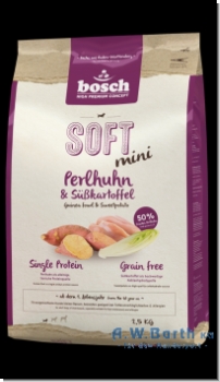 bosch HPC SOFT Mini Perlhuhn & Süßkartoffel 2,5 kg