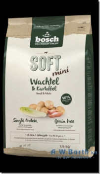 Bosch HPC+ SOFT MINI Wachtel & Kartoffel 2,5 kg