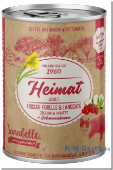 Heimat Adult Forelle & Ente 400 g