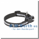 IDC® Halsband aus Schlauchgurt schwarz 20 mm 27-42 cm