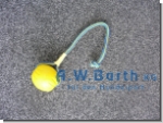 geschäumter Ball mit Seil 6,5 cm